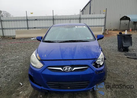 2013 Hyundai Accent Gls from USA, damaged, VIN KMHCT5AE1DU083928